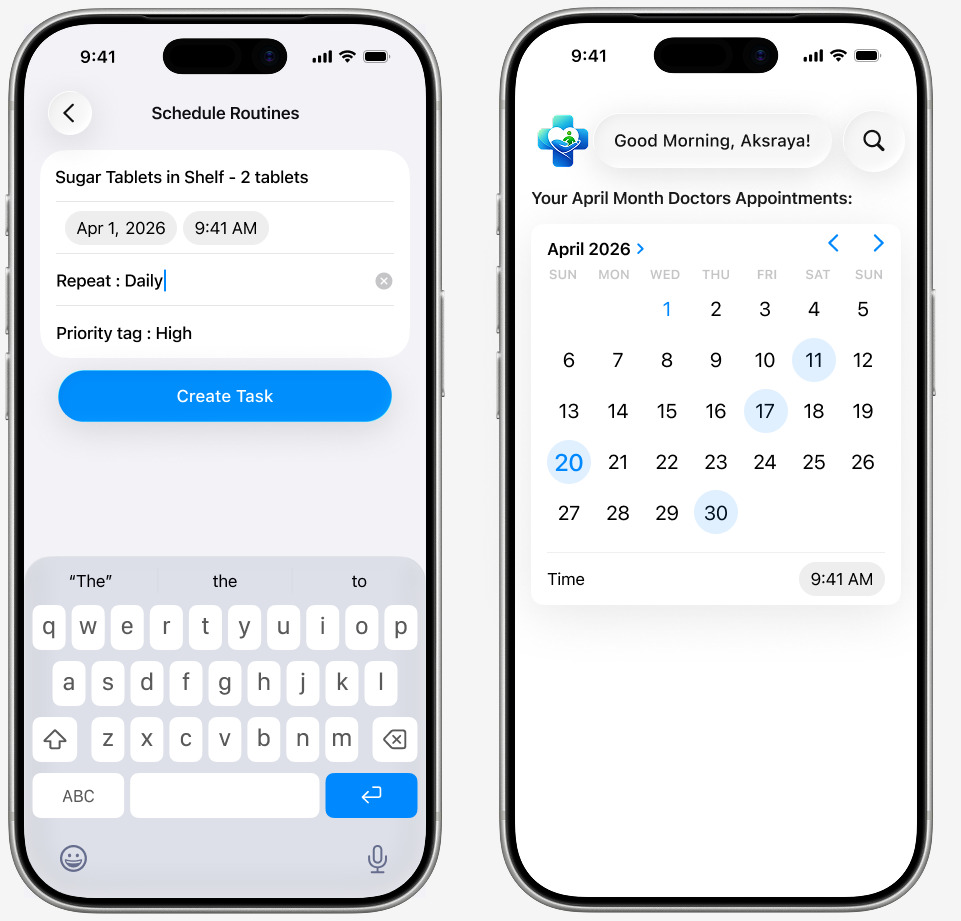 Aksraya Health Care App